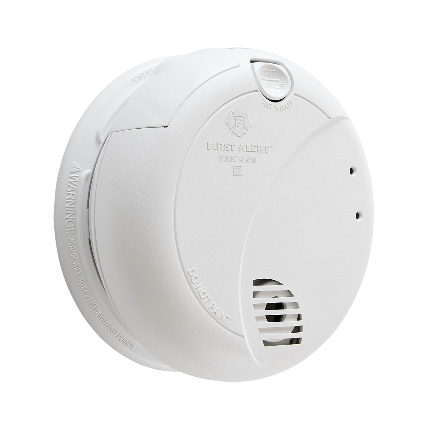 First Alert Hardwired Photoelectric Smoke Alarm With Battery Backup