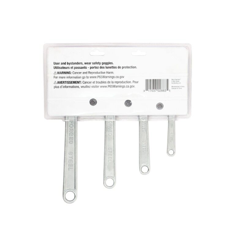 Black Diamond Adjustable Wrench Set, 4-Pc