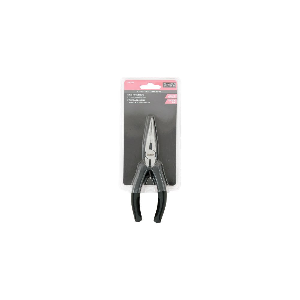 Black Diamond Long Nose Pliers, 6-In