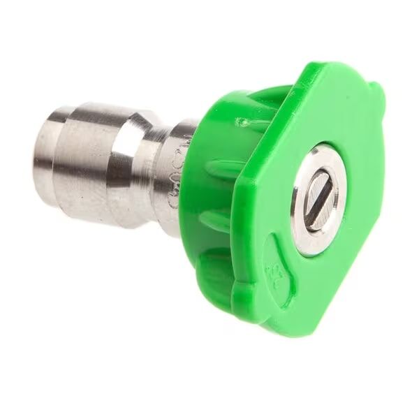 Forney Green Flushing Nozzle, 25 Degrees X 4.5mm