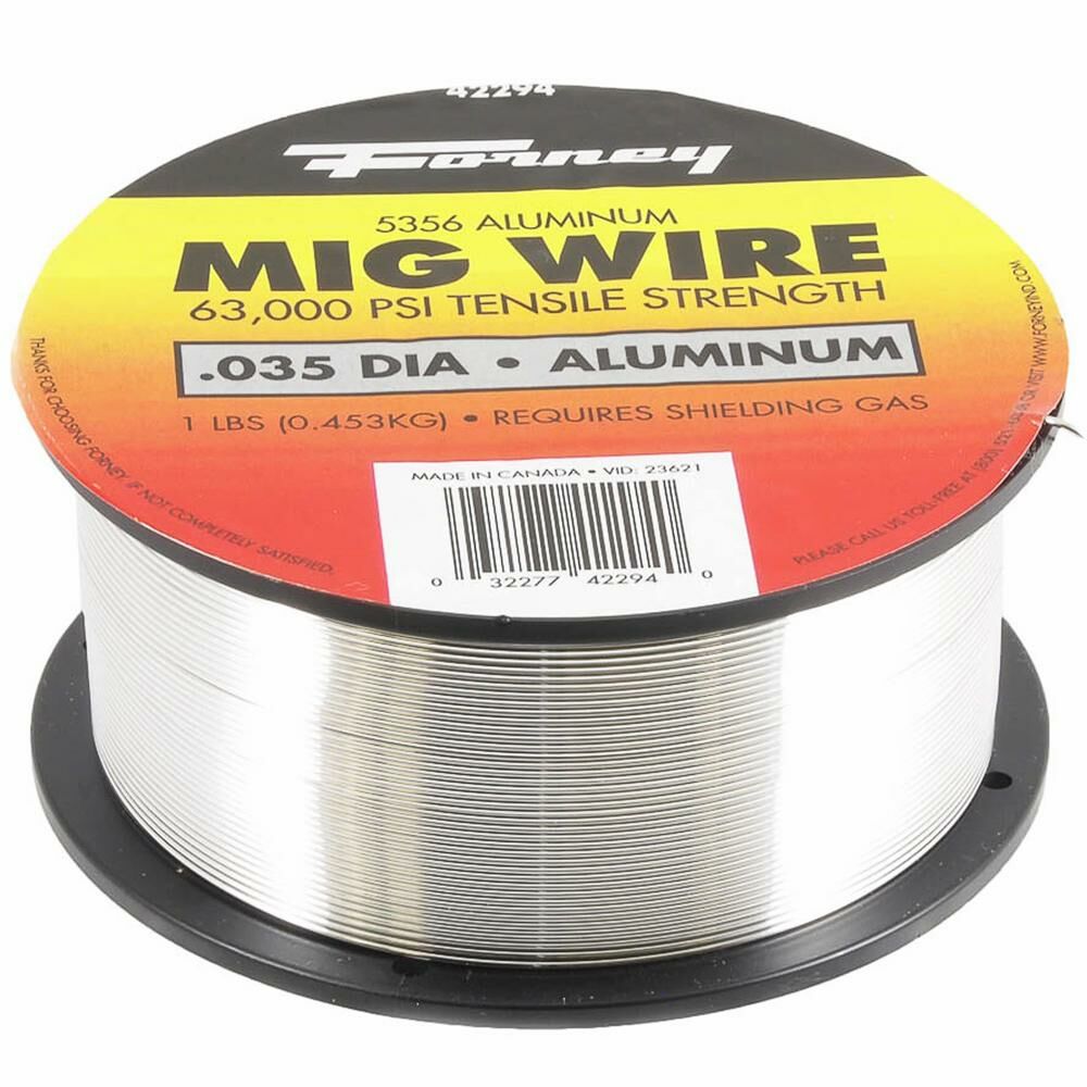 Er5356, 0.035" X 1 Lb., Aluminum Mig Welding Wire