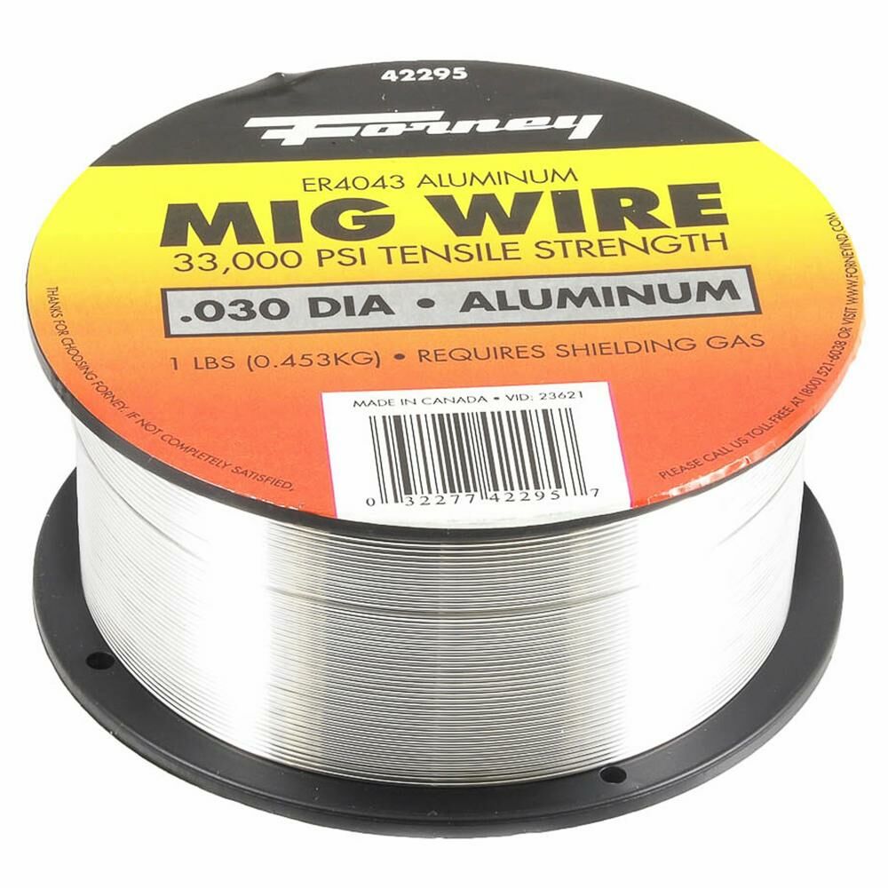 Er4043, 0.030" X 1 Lb., Aluminum Mig Welding Wire