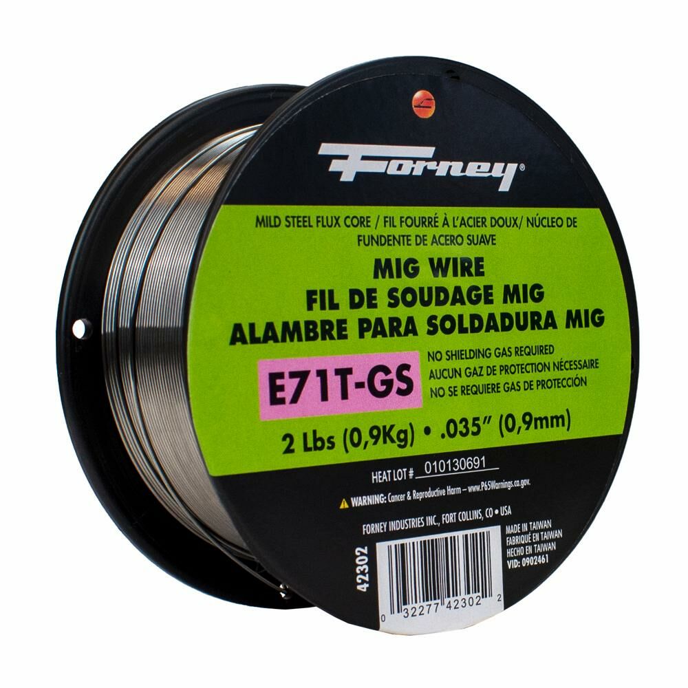 E71T-Gs Self, 0.035" X 2 Lbs., Steel Flux-Core Welding Wire
