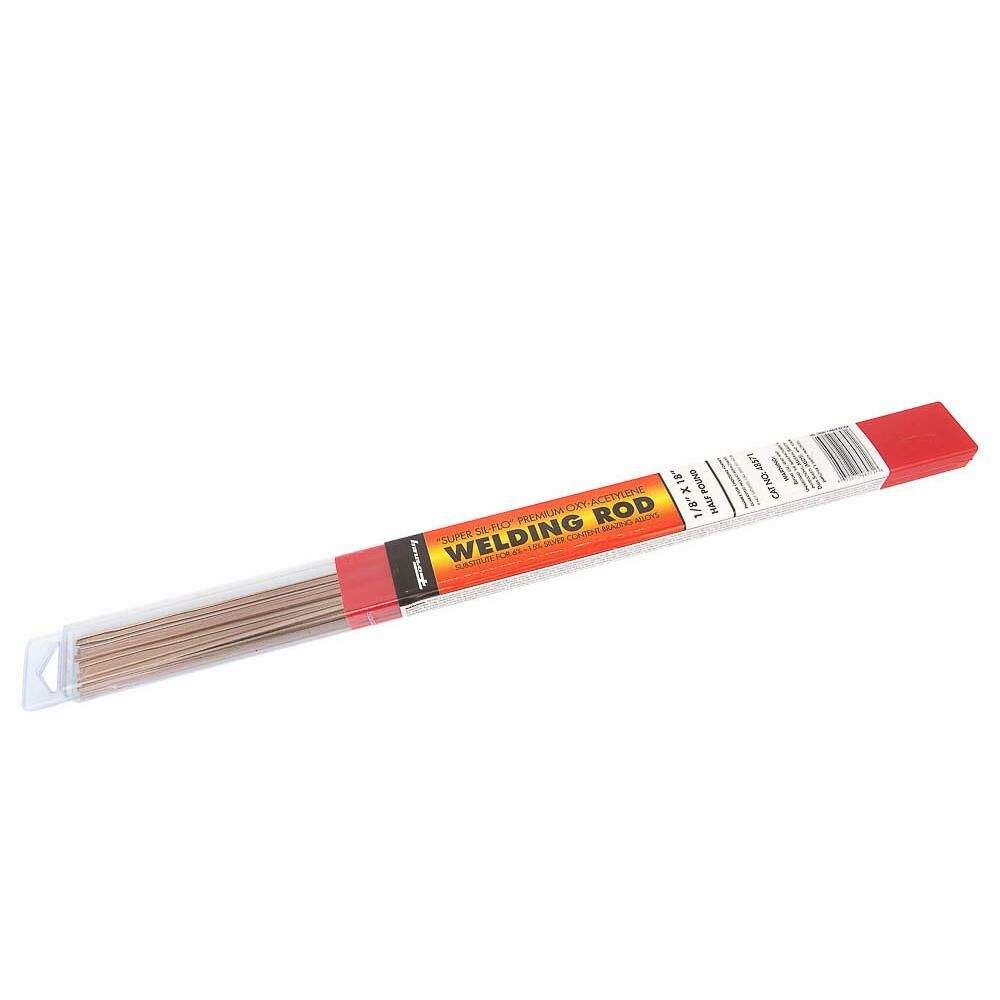 Brazing, Sil Phos, 1/8" X 18", 1/2 Lb.