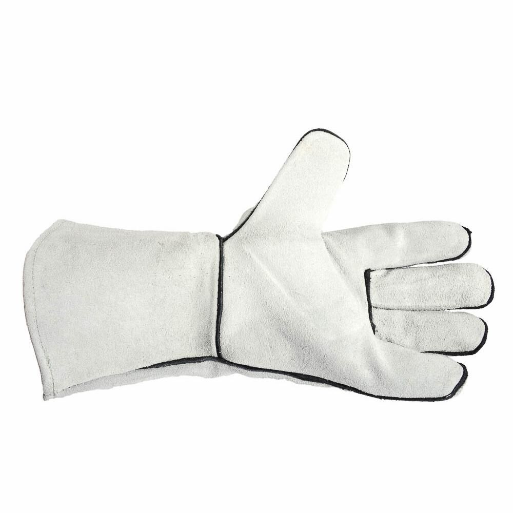 Gray Leather Welding Gloves (Men's Xl)