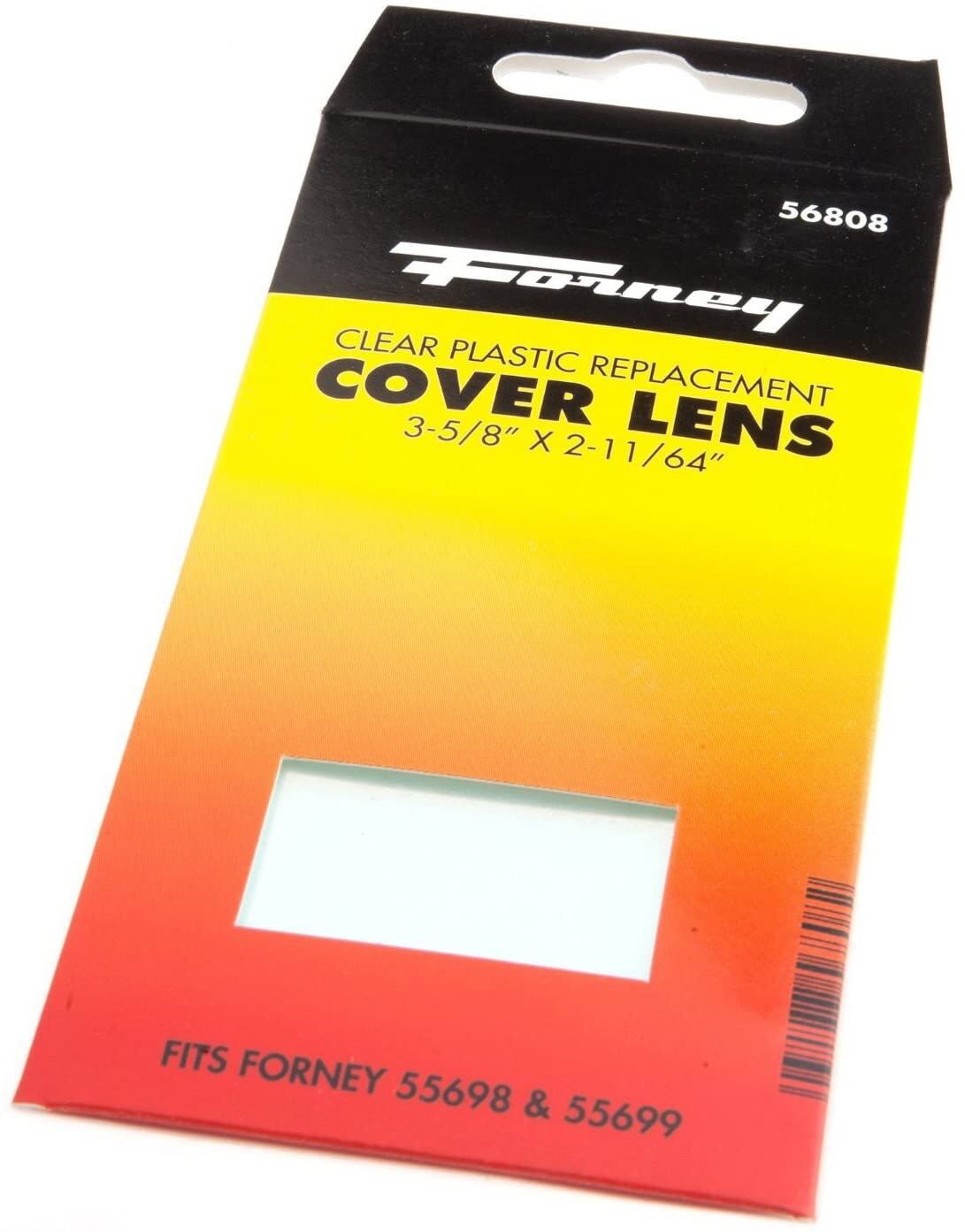 Forney Automatic Darkening Lens, 3-13/16-In By 1-13/16-In, Clear Plastic
