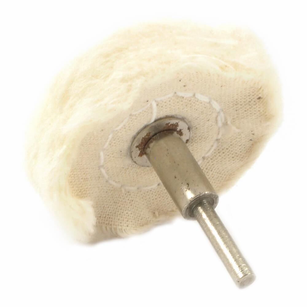 Buffing Wheel, Cotton, 1-1/2" X 1/8" Shaft