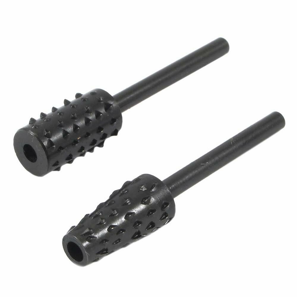 Mini-Rotary Rasp Set With 1/8" Shaft, 2-Piece