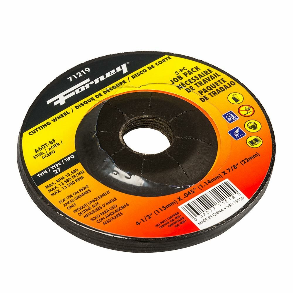 5-Pack Of Forney Industries 71793