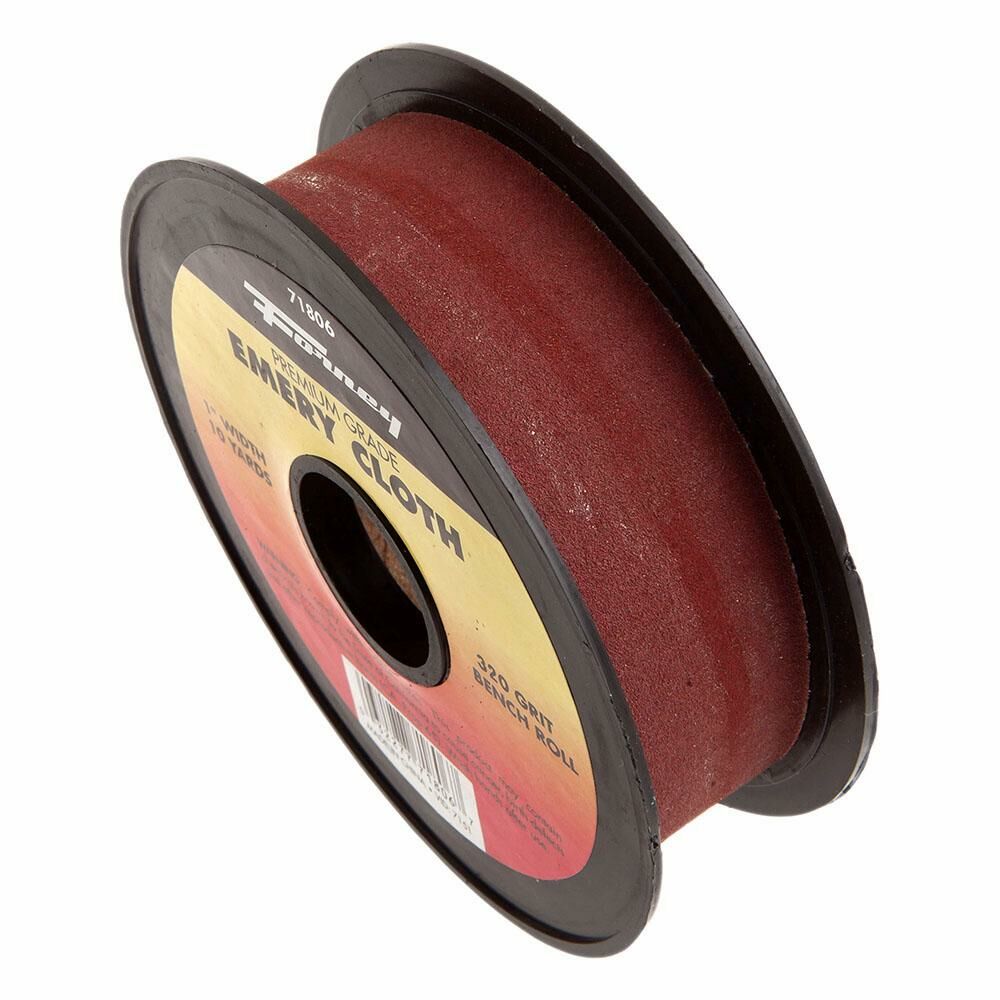 Emery Cloth Bench Roll, 320 Grit
