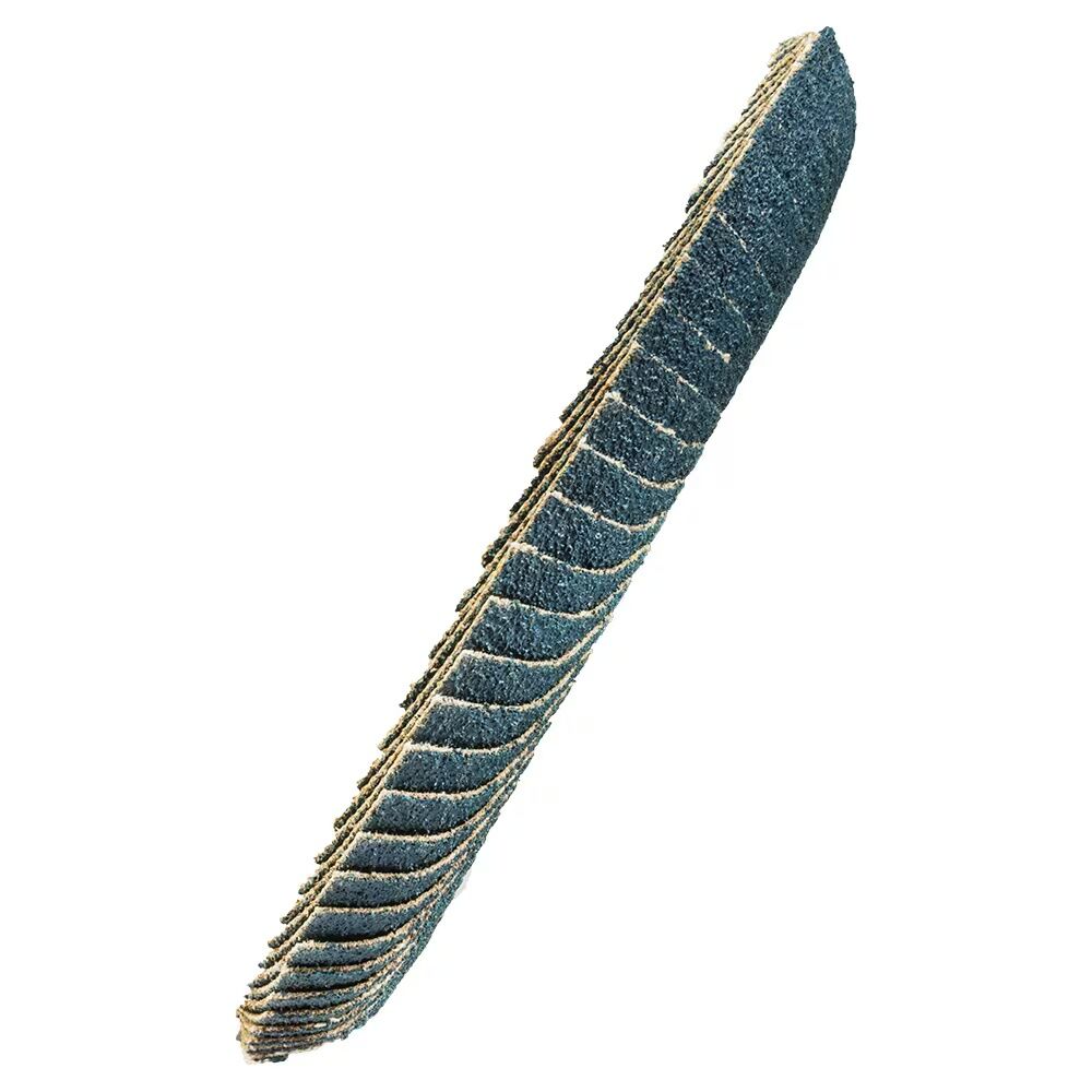 Forney Industries Zirconia Curved Edge Flap Disc Type 27, 80-Grit, 4 1/2-In x 7/8-In