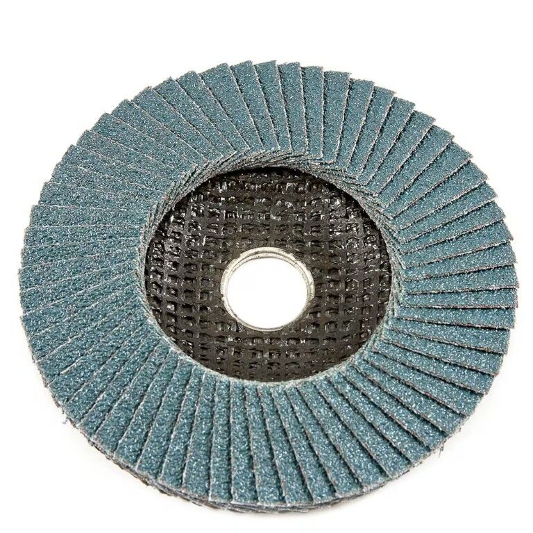 Forney Industries Zirconia Flap Disc Type 29, 60-Grit, 4-In x 5/8-In