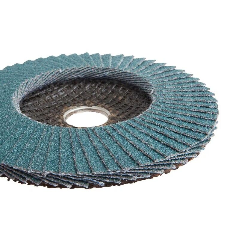 Forney Industries Zirconia Flap Disc Type 29, 60-Grit, 4-In x 5/8-In