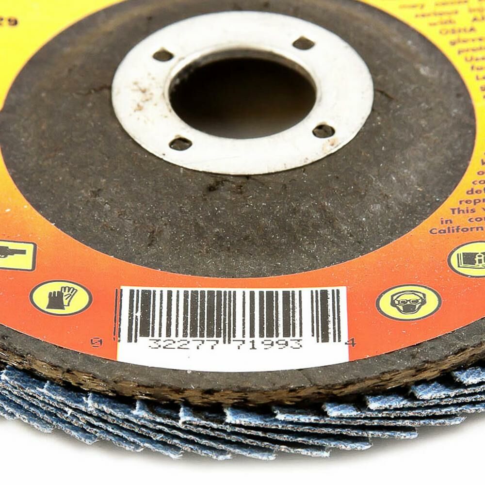 Flap Disc, Type 29, 4" X 5/8", Za80