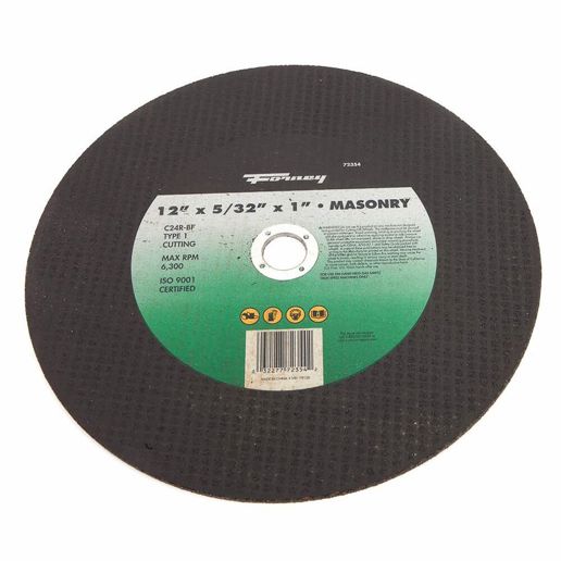 Cutting Wheel, Masonry/Asphalt, Type 1, 12" X 5/32" X 1"