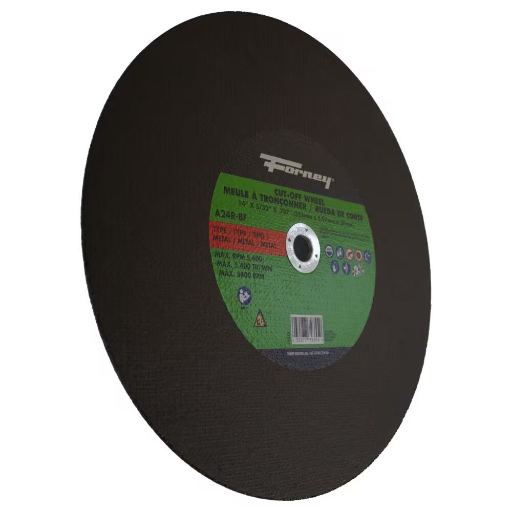 Forney Industries Metal Cutting Wheel Type 1, 14-In x 5/32-In x 20-mm