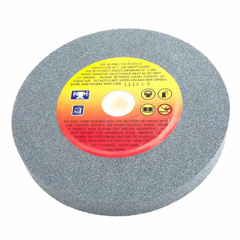 Bench Grinding Wheel, 6" X 3/4" X 1"
