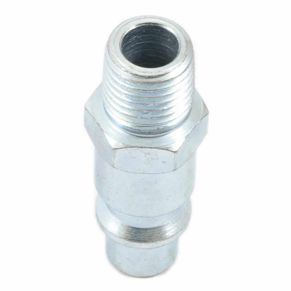 Ind/Milton Style Plug, 3/8" X 1/4" Mnpt