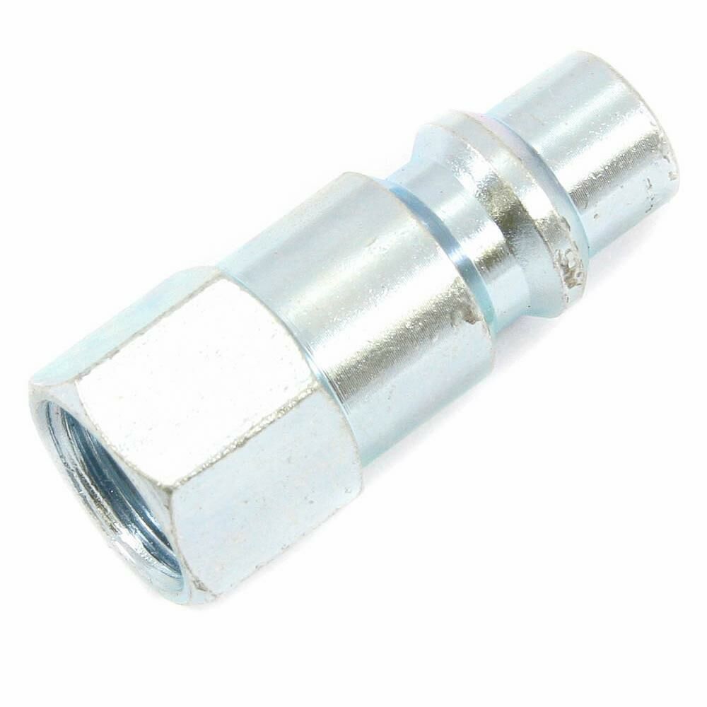 Ind/Milton Style Plug, 3/8" X 1/4" Fnpt