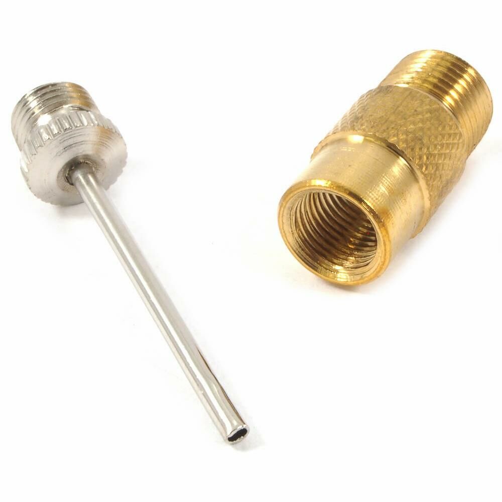 Air Inflate Needle With 1/8" Adapter, 2-Pack