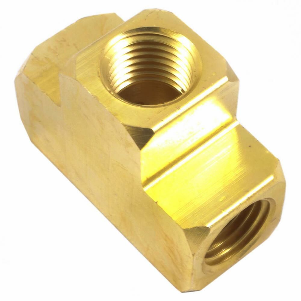 Brass Tee, 1/4" Npt