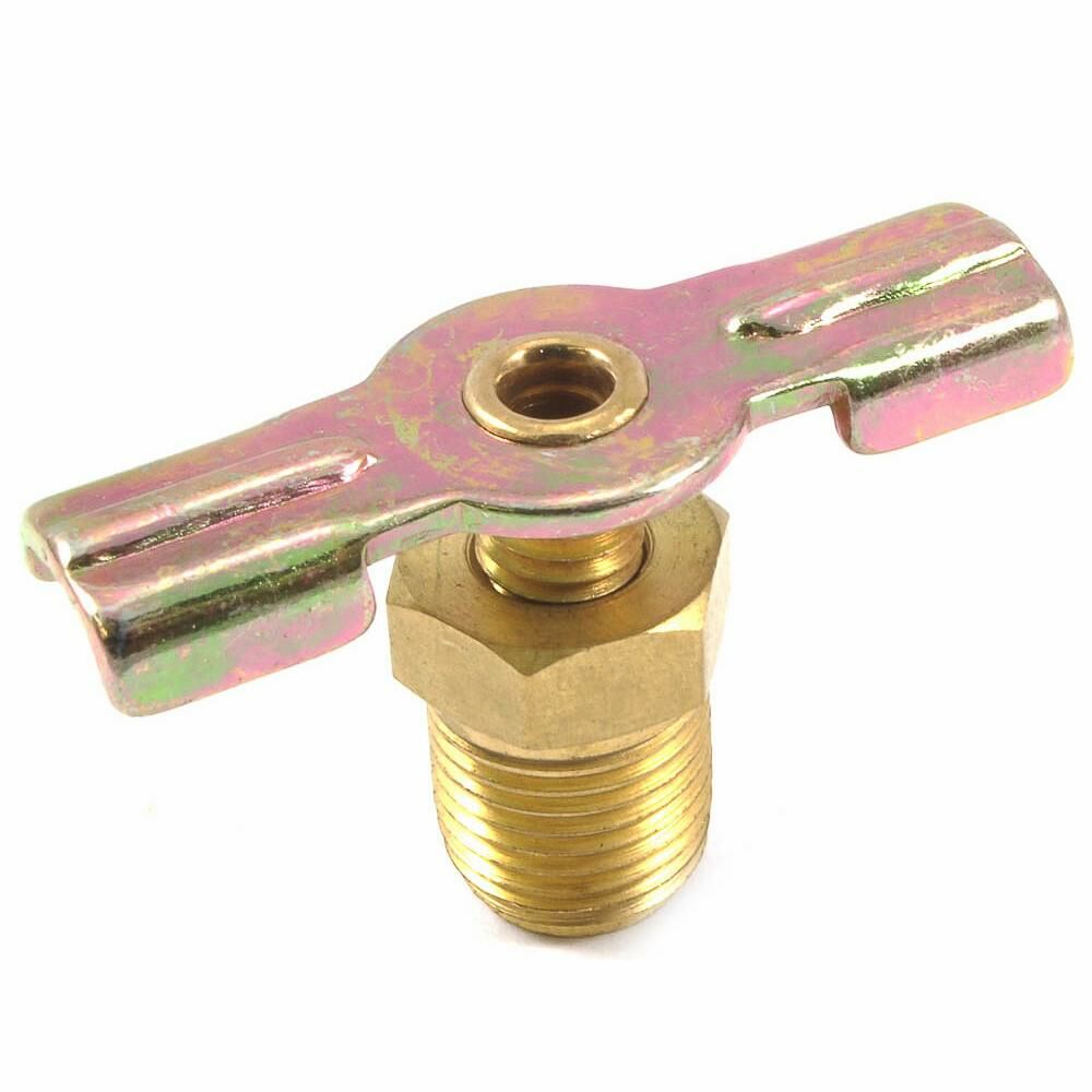 Drain Cock/Comp Tank, 1/8" Npt