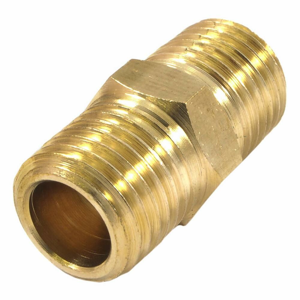 Male Coupling, 1/4" Male Npt