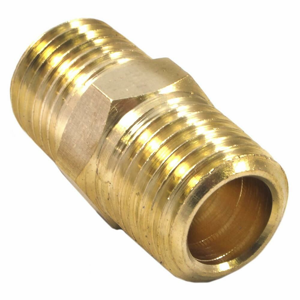 Male Coupling, 1/4" Male Npt