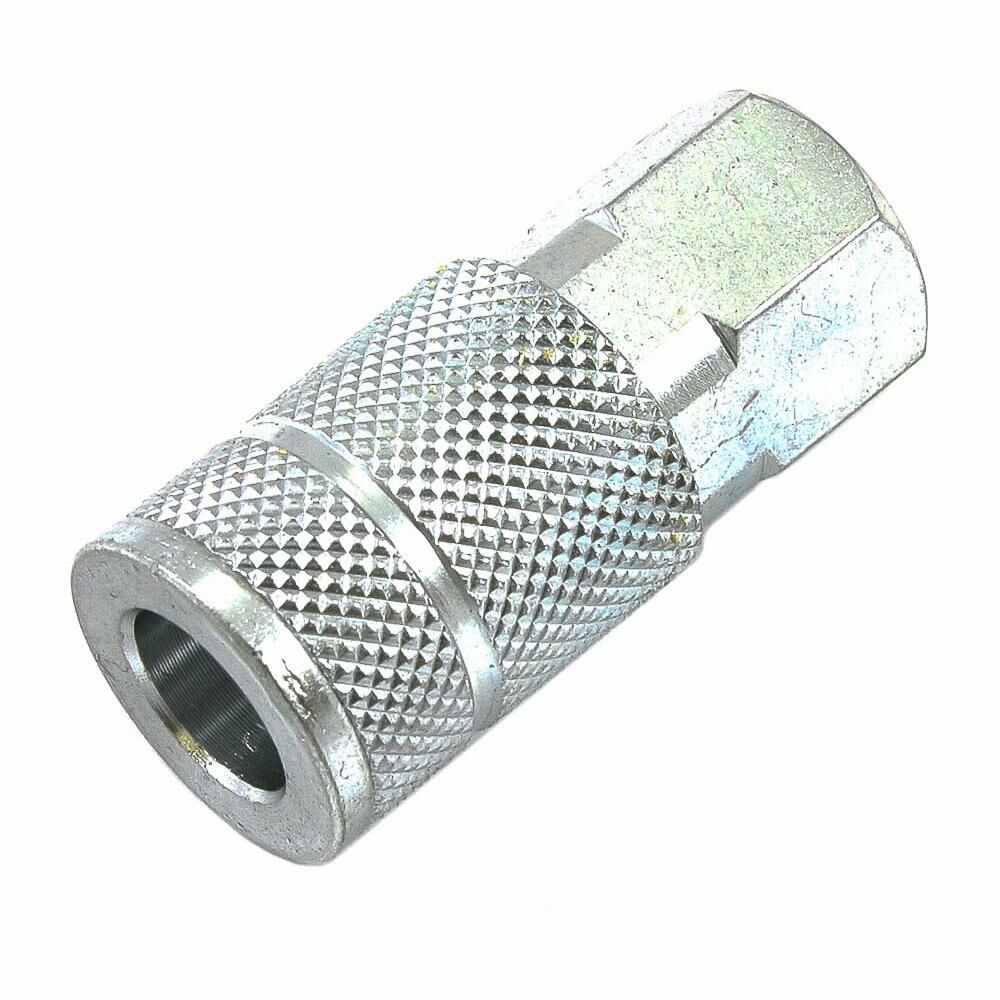 Tru-Flate Style Coupler, 3/8" X 1/4" Fnpt