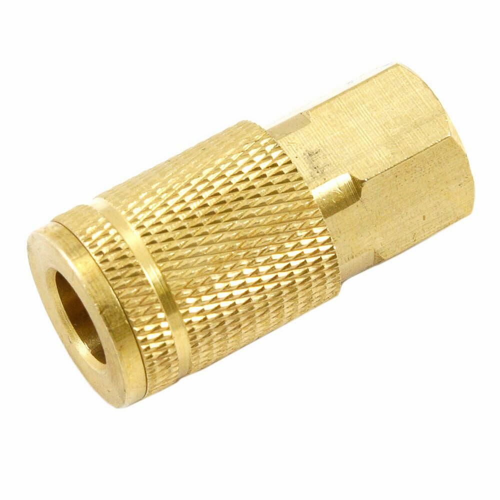 Tru-Flate Style Coupler/Plug Set, 1/4"