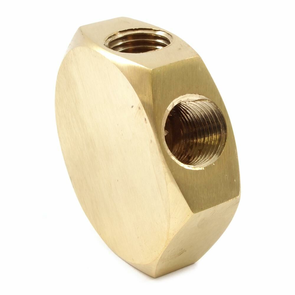 Manifold, Brass, 3-In-One, 1/4" Npt