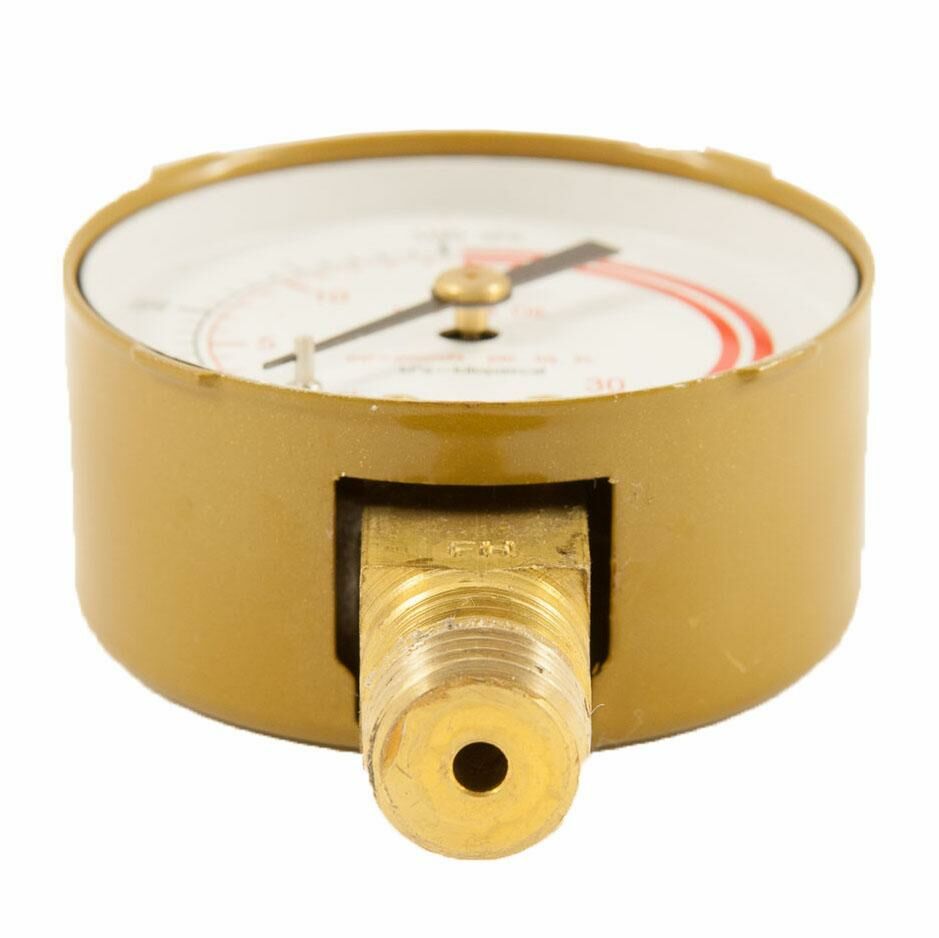 Forney 0-30 PSI Regulator Gauge, 2-In