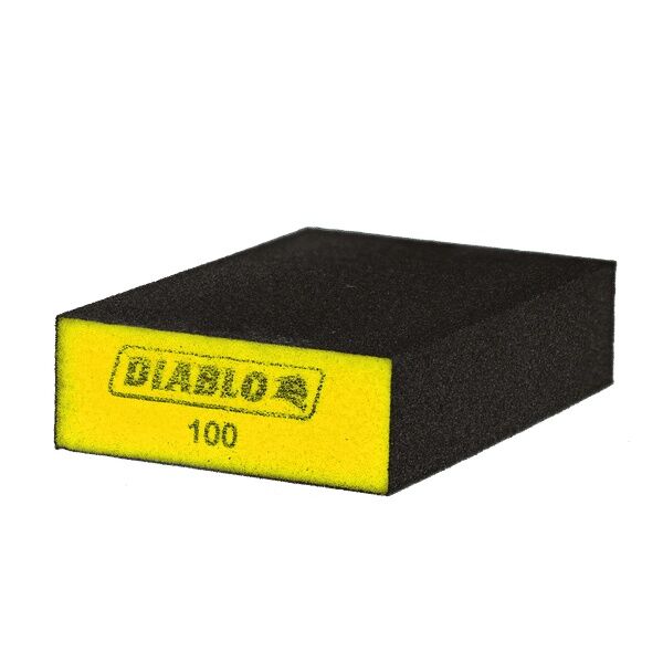 Diablo 100-Grit 4 X 2 1/2 X 1-In Flat Edge Sanding Sponges, 3-Pc