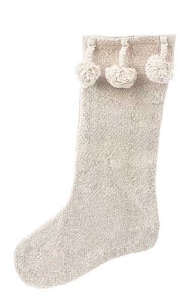 Ganz Stocking with Pom Poms Assortment