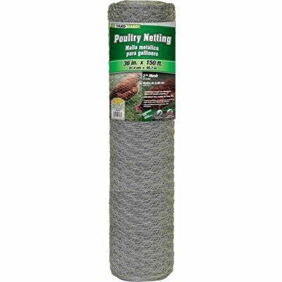 2-In x 3-Ft x 150-Ft Chicken Wire Fencing Galvanized