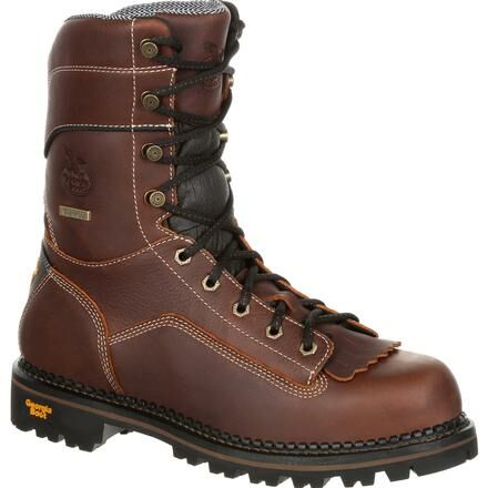 Georgia Men's AMP LT Logger Low Heel Waterproof Work Boot