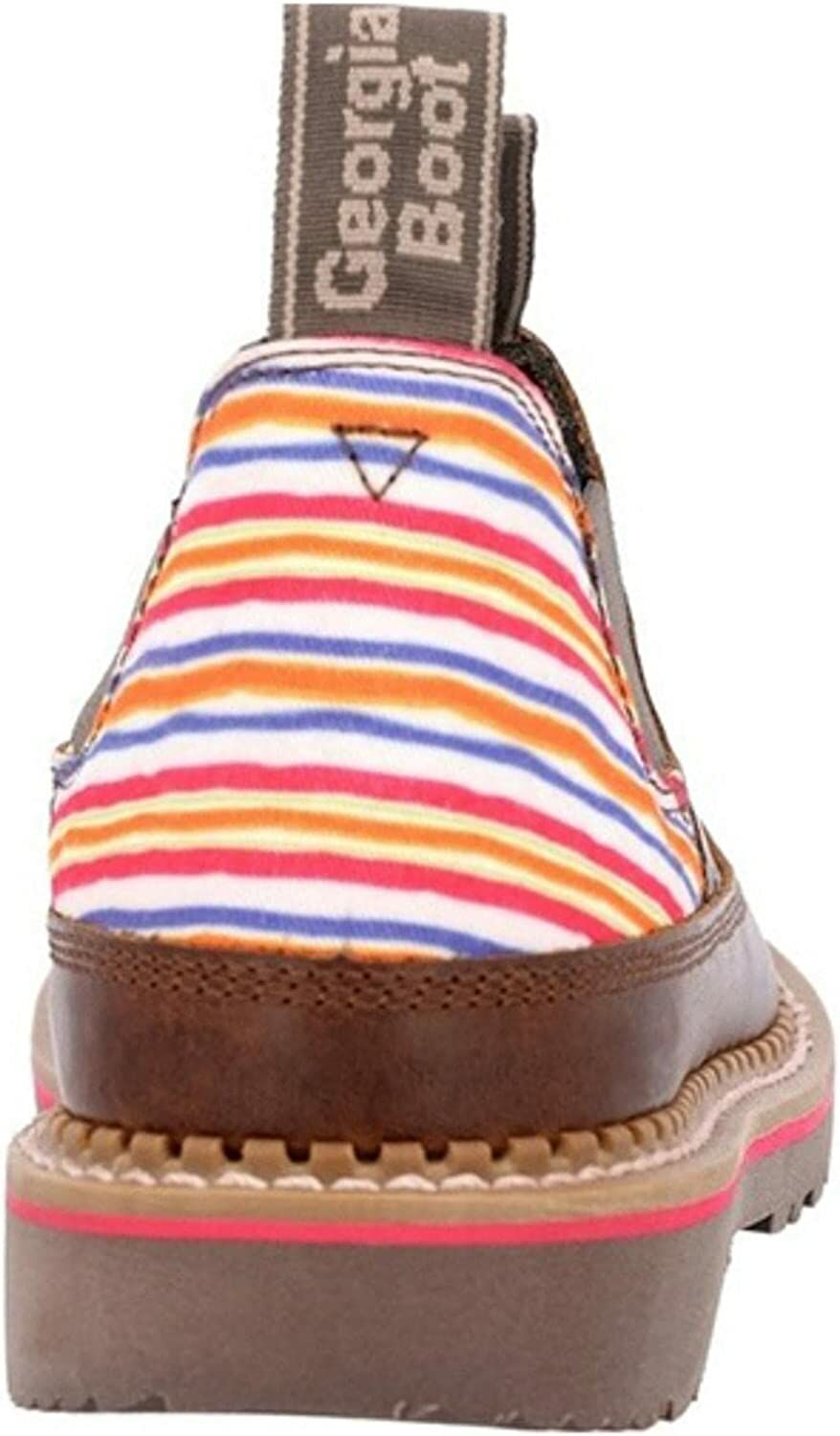 Georgia Women's Stripe Moc Toe Romeo