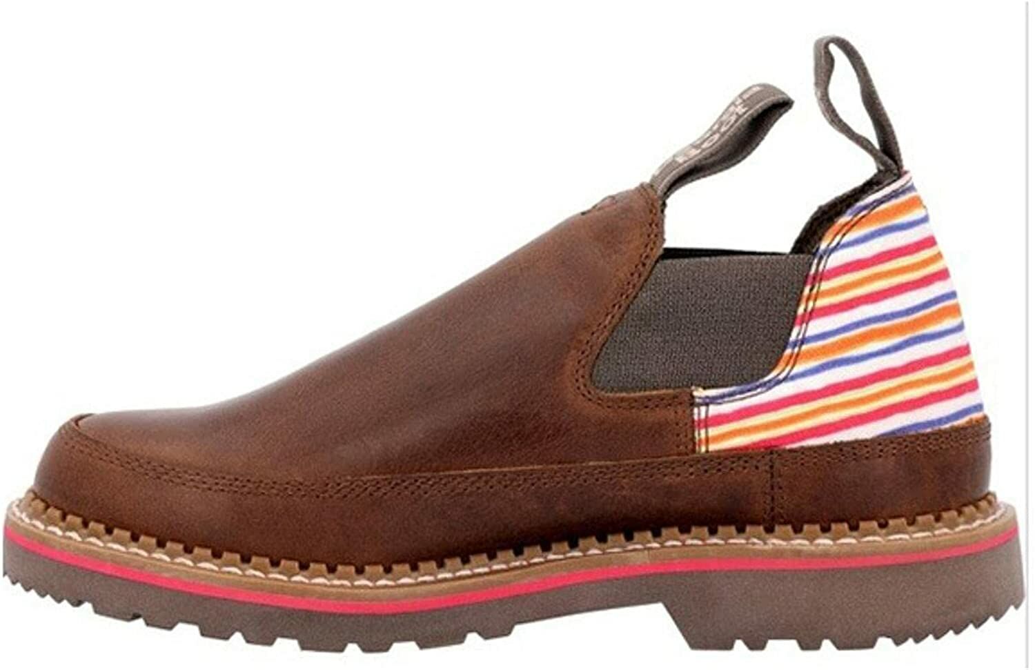 Georgia Women's Stripe Moc Toe Romeo