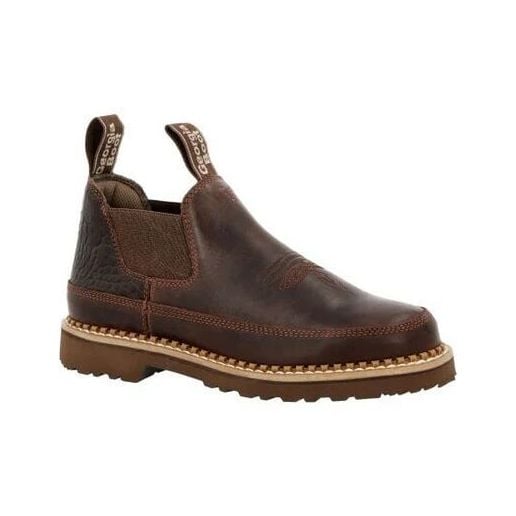 Georgia Women's Romeo Work Shoe in Brown Women's Work Boots