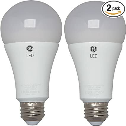 100W Replacement Soft White Dimmable Led Light Bulb General Purpose A21 (2-Pack)