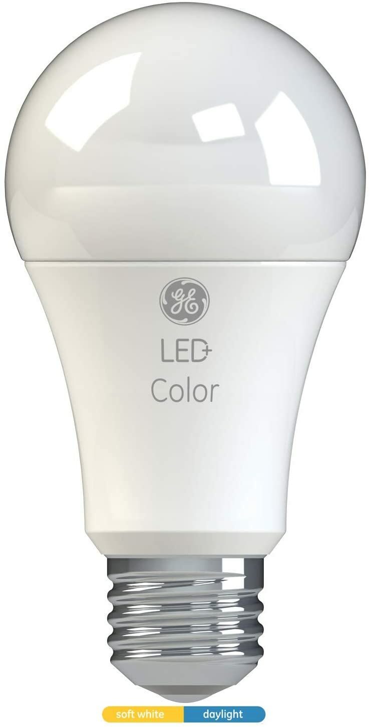 Led+ White Light Color Changing Light Bulb, A19, 60-Watt Replacement