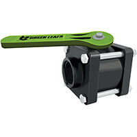 Green Leaf Full Port 4 Bolt Ball Valve, 1-In Female NPT