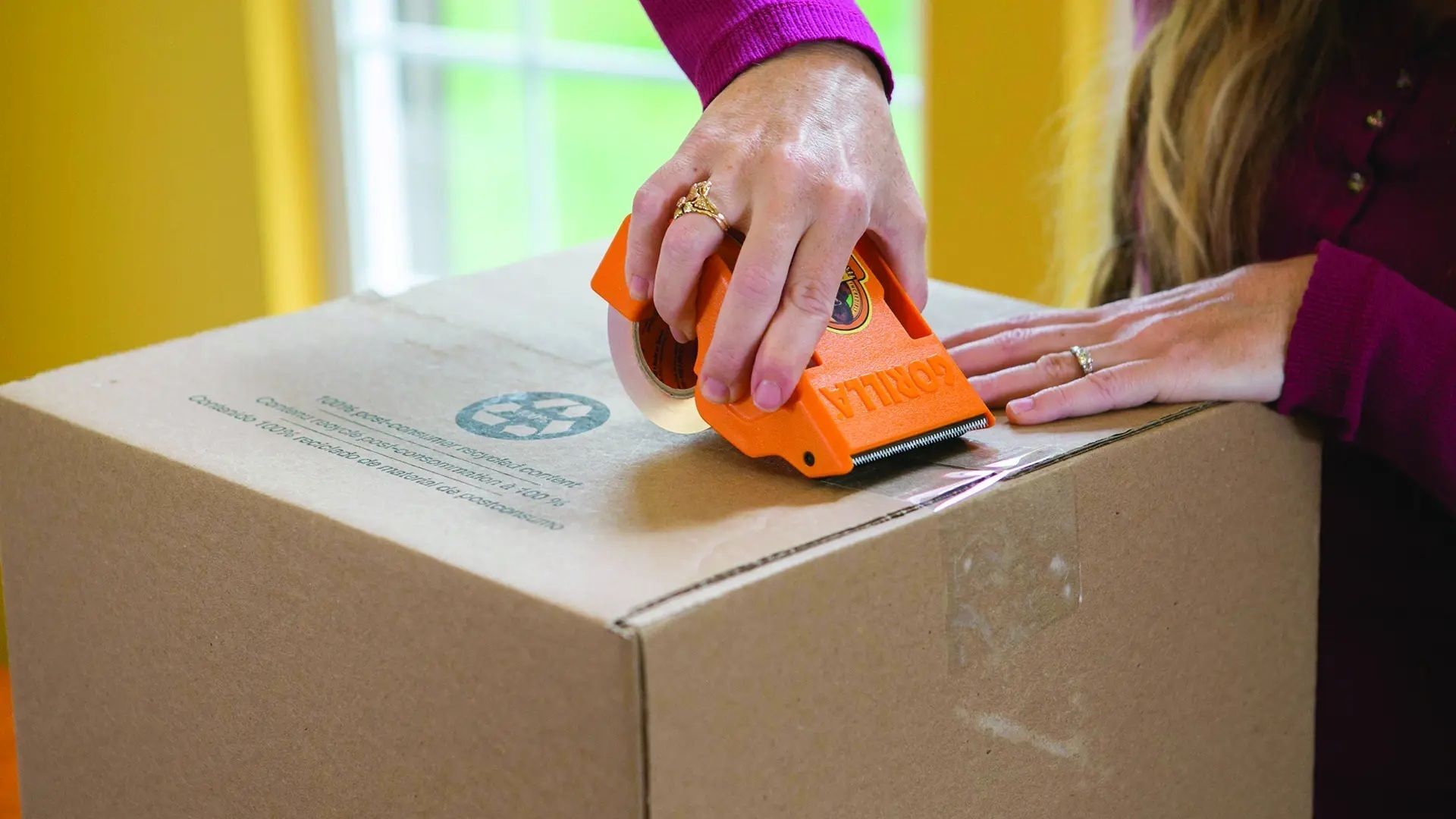 Gorilla Heavy Duty Packaging Tape Tough & Wide Refills, 2.83-In x 30-Yd, 2-Pk