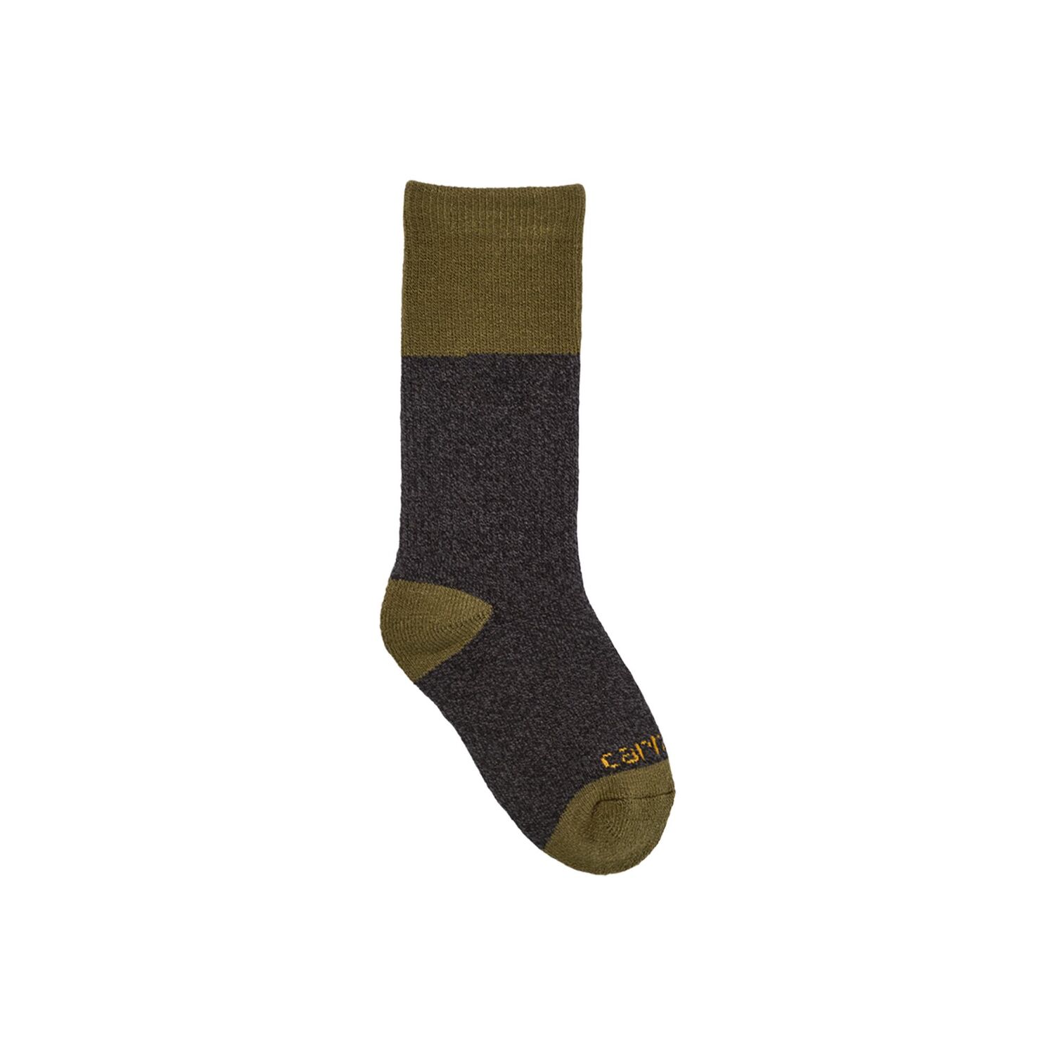 Carhartt Kids' Heavyweight Crew Sock 4-Pk in Moss
