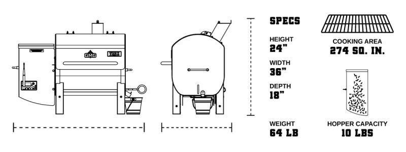 Green Mountain Grills Trek Prime 2.0 Pellet Grill With WiFi