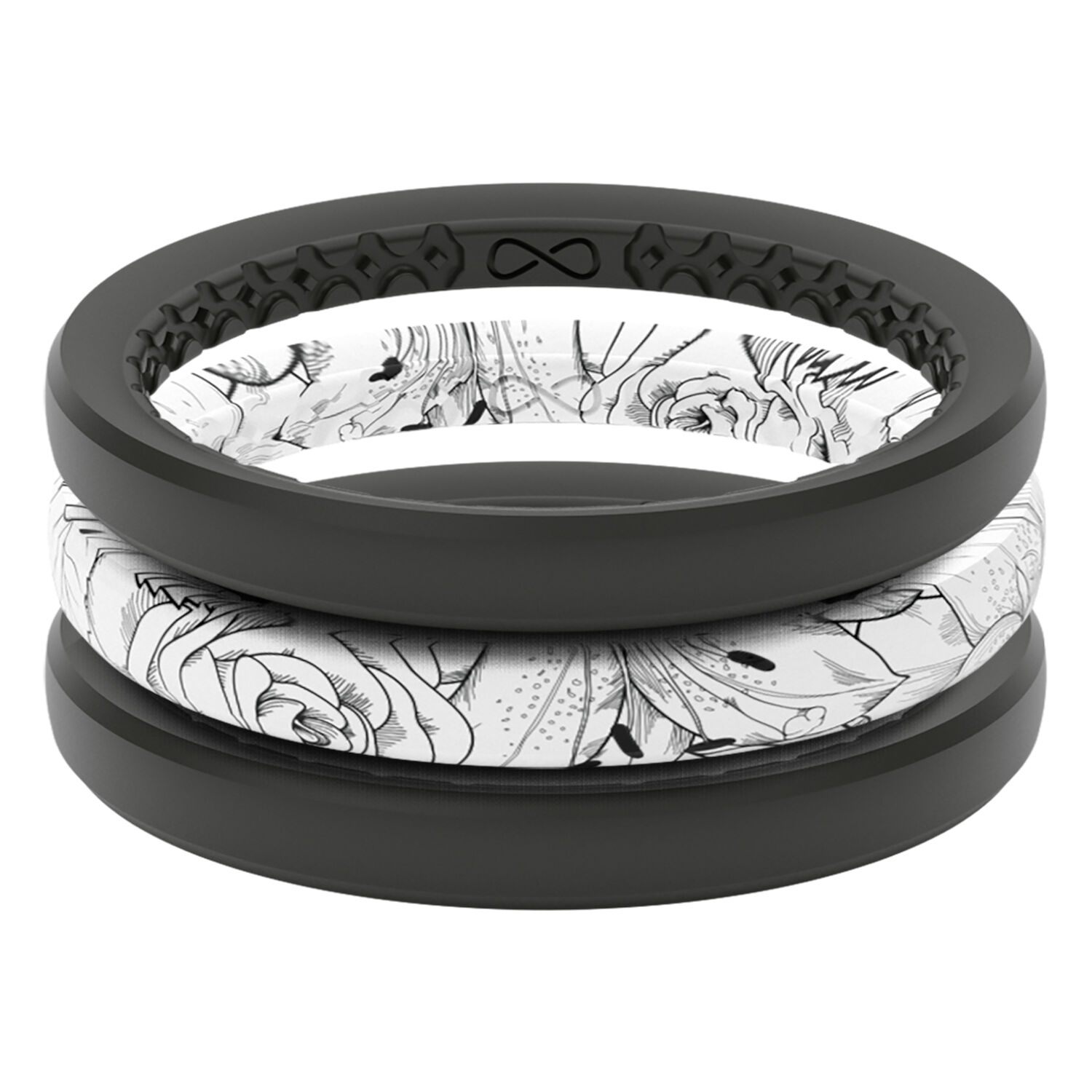 Women's Stackable Rose Ring