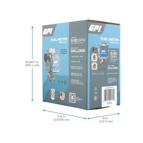 GPI 5-30 GPM Modular Mechanical Fuel Meter
