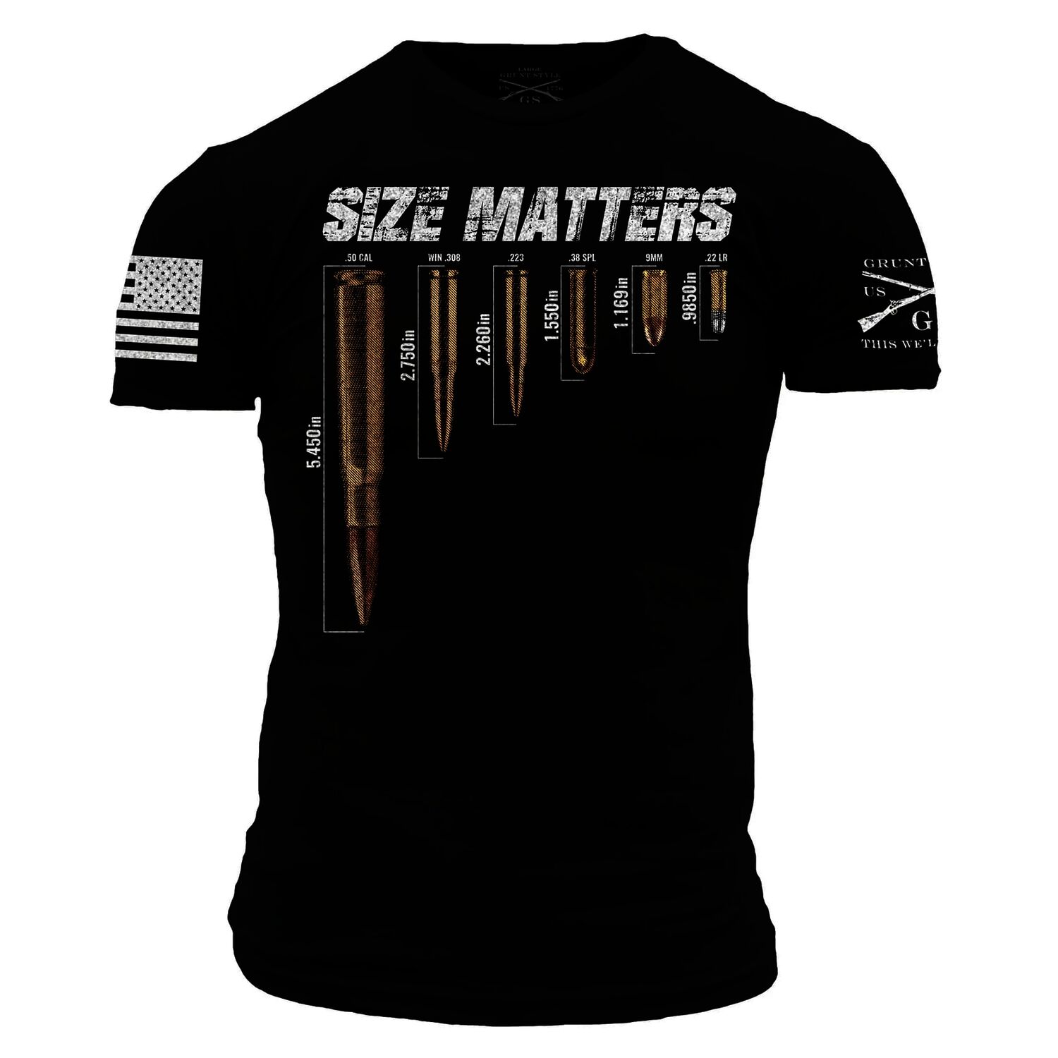 Grunt Style Men's Size Matters T-Shirt