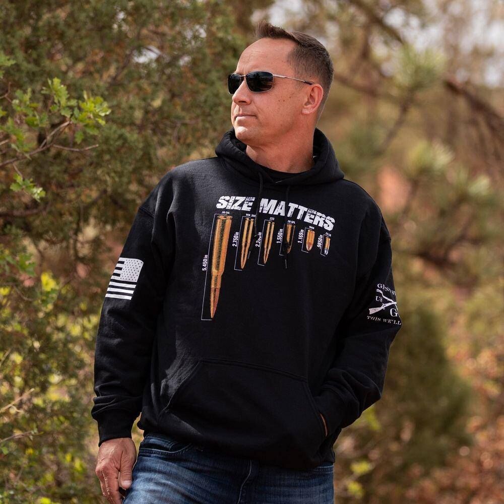 Grunt Style Men's Size Matters Hoodie