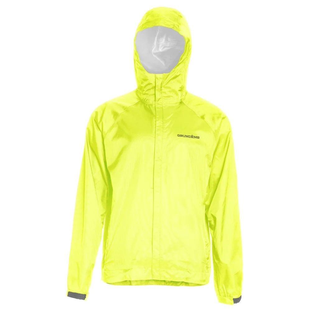Grundens Men's Weather Watch Jacket in Hi-Vis Yellow Men's Hi